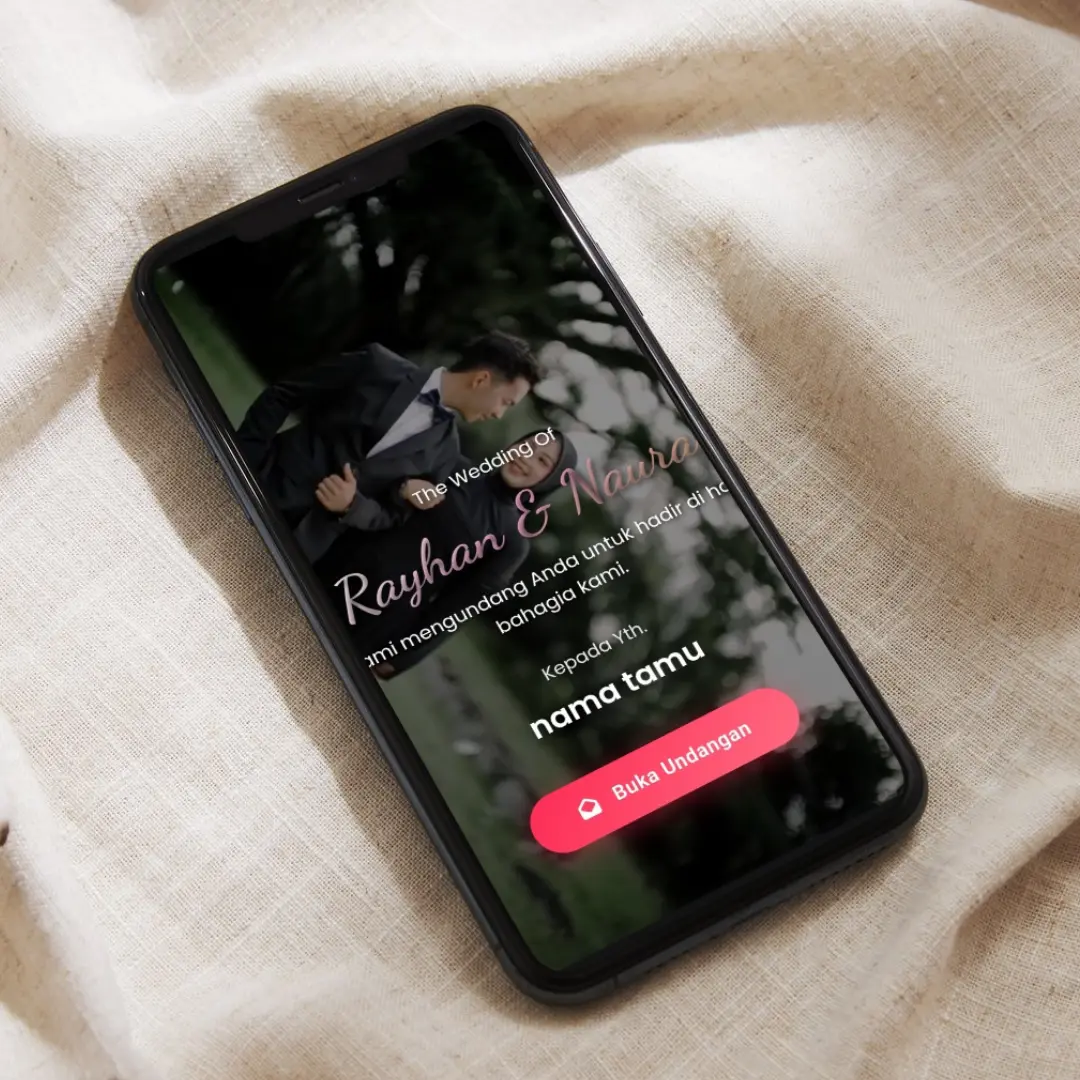 Template Undangan Online Terbaru Tema Tiktok Kekinian Termurah